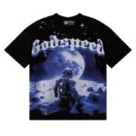 T-shirt Godspeed Save The Moon GS007