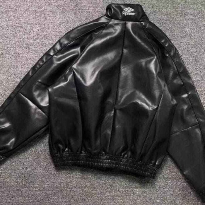 Jacket Supreme x Umbro Leather Track SP122 - Image 5