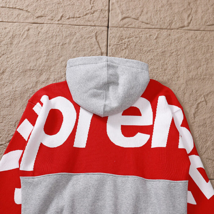 Hoodie Supreme Big Logo Jacquard SP124 - Image 4