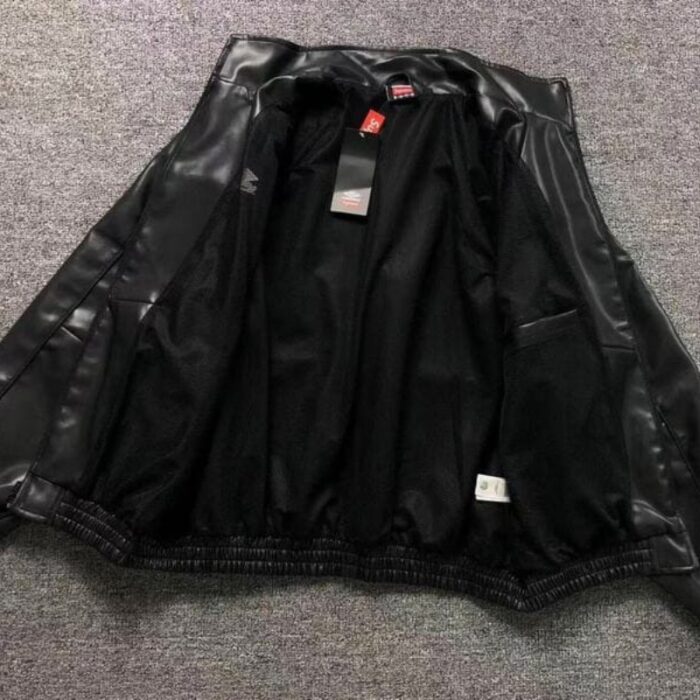 Jacket Supreme x Umbro Leather Track SP122 - Image 6