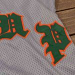 T-shirt Supreme Old English Baseball Jersey Grey SP116 - Image 6