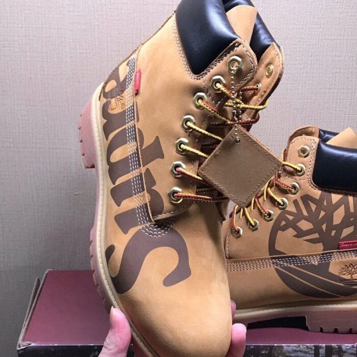 Boot Supreme x Timberland 6 Wheat SP127 - Image 3