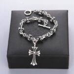 Bracelet Chrome Hearts Cross Pendant CH159 - Image 2