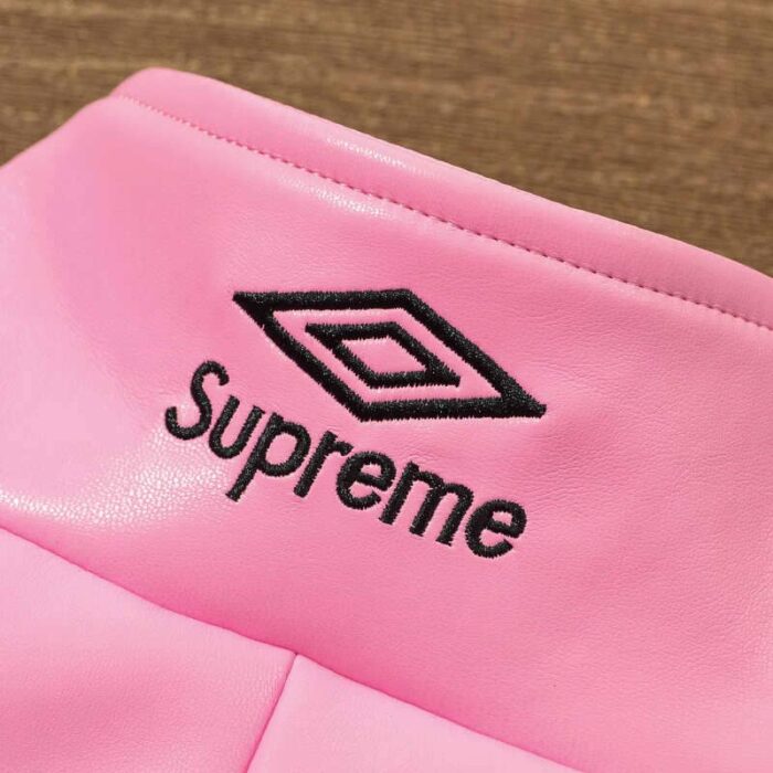 Jacket Supreme x Umbro Leather Track SP123 - Image 9