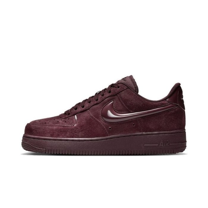 Air Force 1 Low Suede Glossy Burgundy NK101 - Image 3