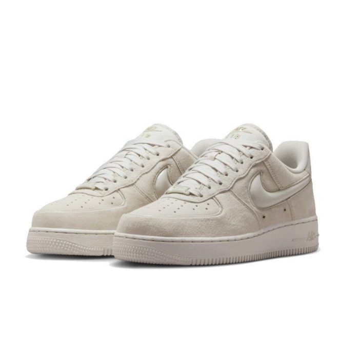 Air Force 1 Low Suede Glossy Light Bone NK102 - Image 5