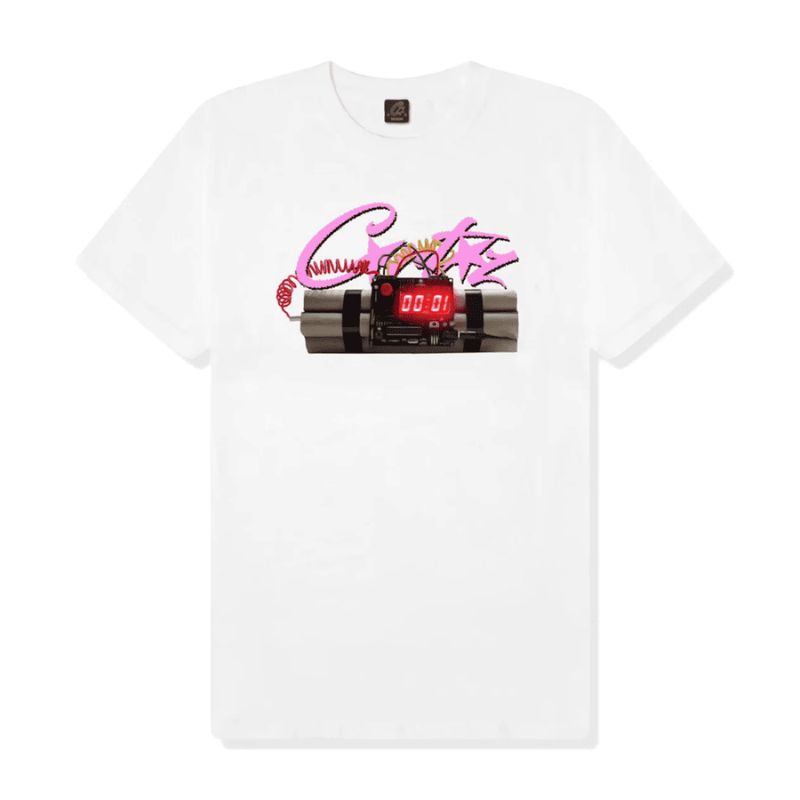 1 T-shirt Corteiz No Time 4 Luv CZ055 - Image 1