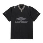 T-shirt Balenciaga Footnall V-neck Oversized BL259