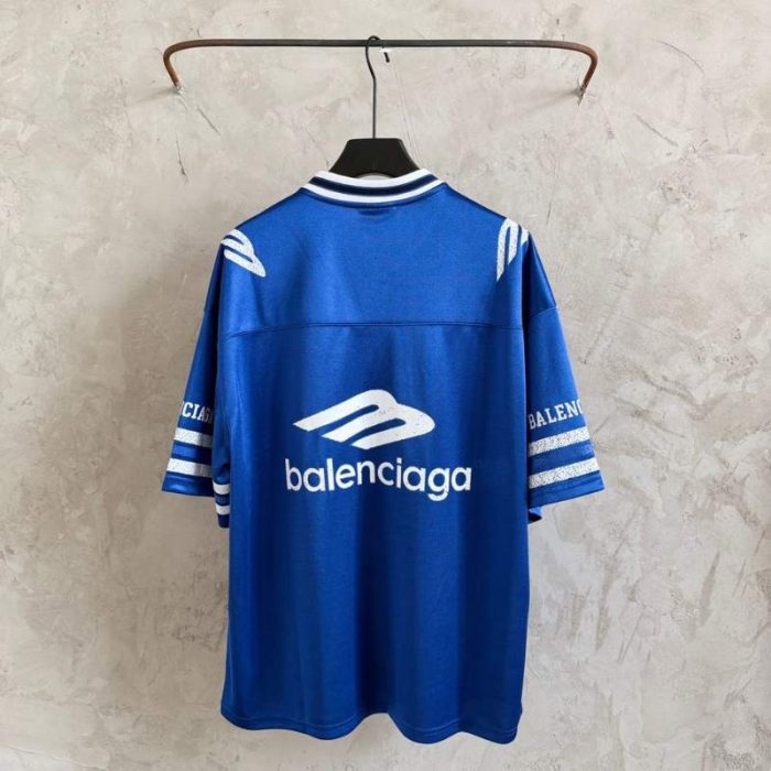 T-shirt Balenciaga Jersey V-neck Oversized BL260 - Image 2