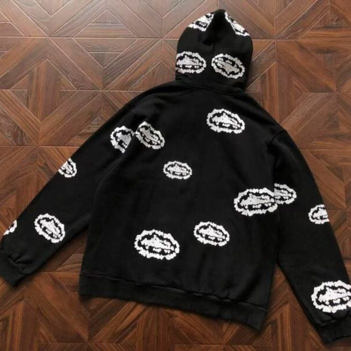 Hoodie Denim Tears x Corteiz Zip DT022 - Image 2