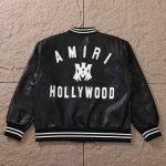 Jacket Amiri MA Hollywood Bomber Leather AM107 - Image 2