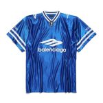 T-shirt Balenciaga Jersey V-neck Oversized BL260