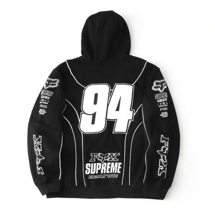 Jacket Supreme x Fox Racing Zip Up Hooded SP143 - Image 2