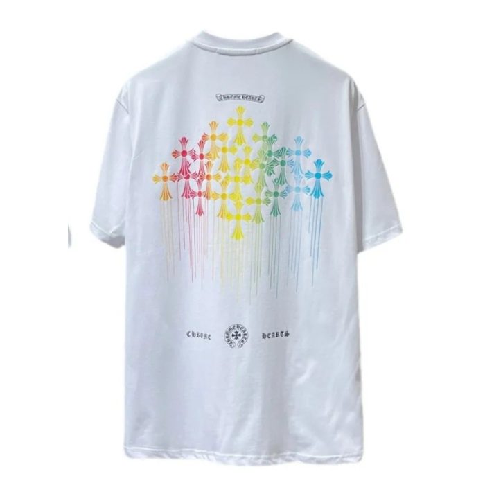T-shirt Chrome Hearts Horseshoe Cross CH169 - Image 2