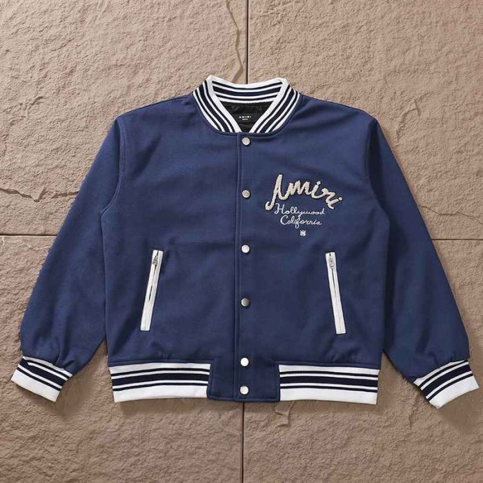 Jacket Amiri Hollywood Bomber Dusty AM108 - Image 3