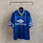 T-shirt Balenciaga Jersey V-neck Oversized BL260 - Image 3