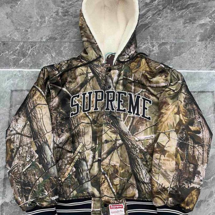 Jacket Supreme x Mitchell & Ness Varsity Satin SP147 - Image 3
