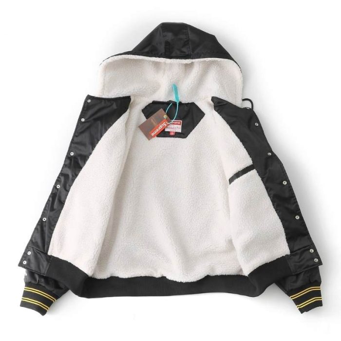 Jacket Supreme x Mitchell & Ness Varsity Satin SP146 - Image 3