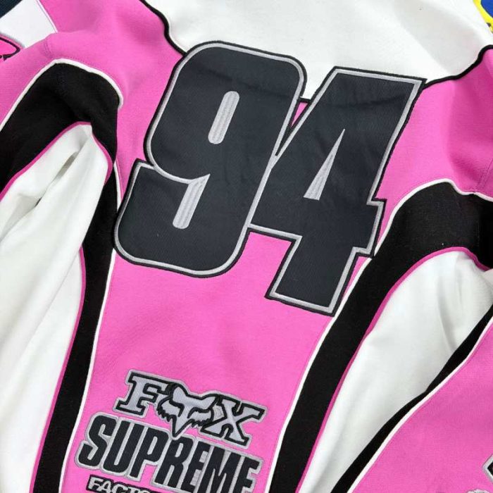 Jacket Supreme x Fox Racing Zip Up Hooded SP144 - Image 3