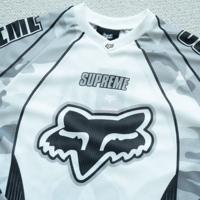 T-shirt Fox Racing x Supreme DMX Snow SP133 - Image 5