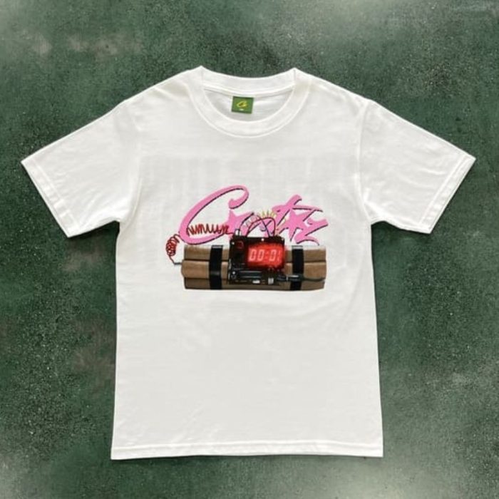 T-shirt Corteiz No Time 4 Luv CZ055 - Image 4