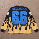 T-shirt Hellstar Jersey Long Flame HS030 - Image 2