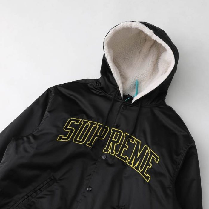 Jacket Supreme x Mitchell & Ness Varsity Satin SP146 - Image 4