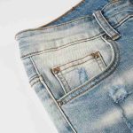 Jeans Amiri MX1 Antique indigo AM114 - Image 4
