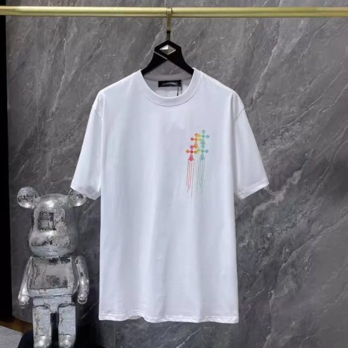 T-shirt Chrome Hearts Horseshoe Cross CH169 - Image 4