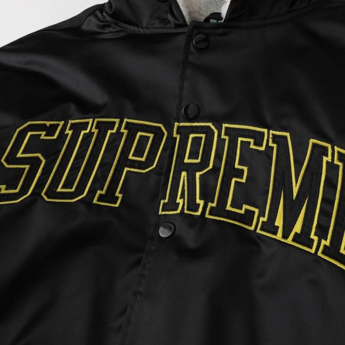 Jacket Supreme x Mitchell & Ness Varsity Satin SP146 - Image 5