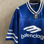T-shirt Balenciaga Jersey V-neck Oversized BL260 - Image 5