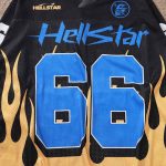 T-shirt Hellstar Jersey Long Flame HS030 - Image 3