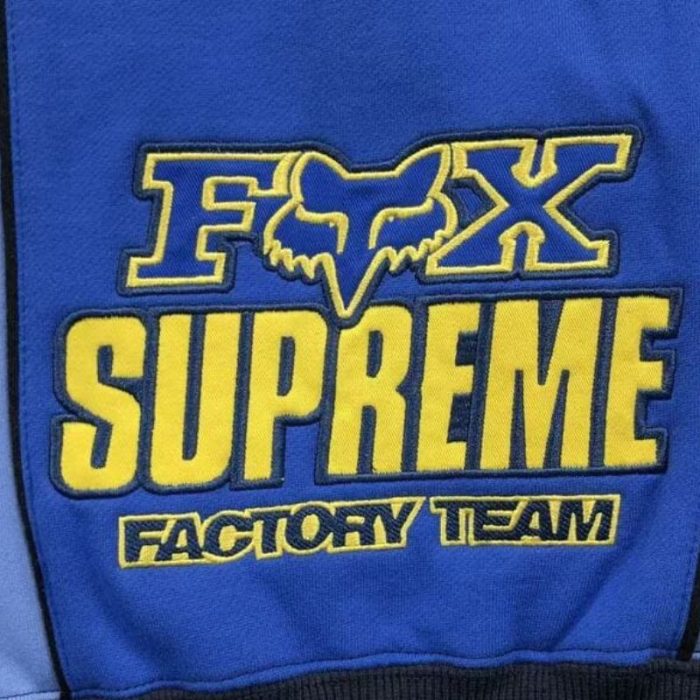 Jacket Supreme x Fox Racing Zip Up Hooded SP145 - Image 2
