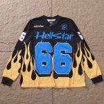 T-shirt Hellstar Jersey Long Flame HS030 - Image 4