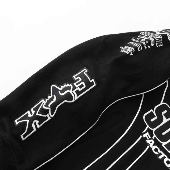 Jacket Supreme x Fox Racing Zip Up Hooded SP143 - Image 5