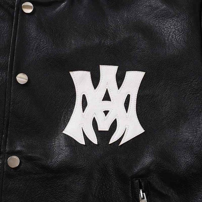 Jacket Amiri MA Hollywood Bomber Leather AM107 - Image 4