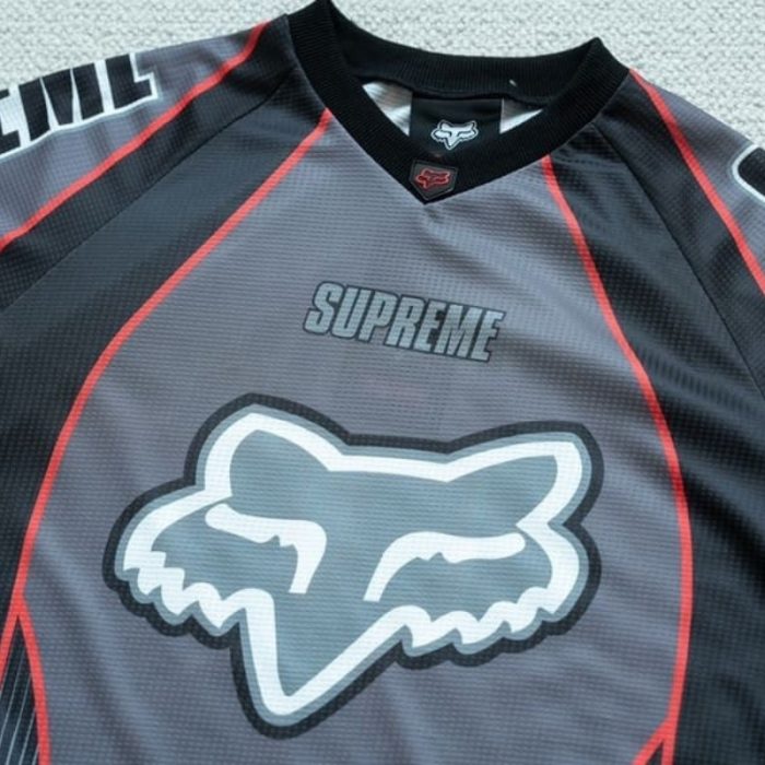 T-shirt Fox Racing x Supreme DMX Snow SP134 - Image 2