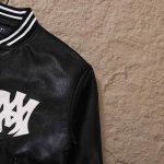 Jacket Amiri MA Hollywood Bomber Leather AM107 - Image 8