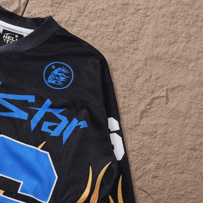 T-shirt Hellstar Jersey Long Flame HS030 - Image 8