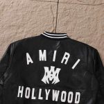 Jacket Amiri MA Hollywood Bomber Leather AM107 - Image 9