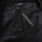 Jacket Amiri MA Hollywood Bomber Leather AM107 - Image 10